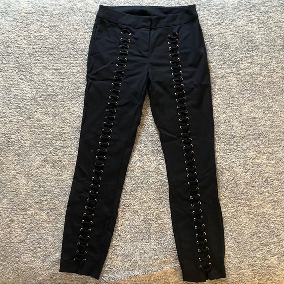 Vintage Bebe lace-up pants - Picture 1 of 4